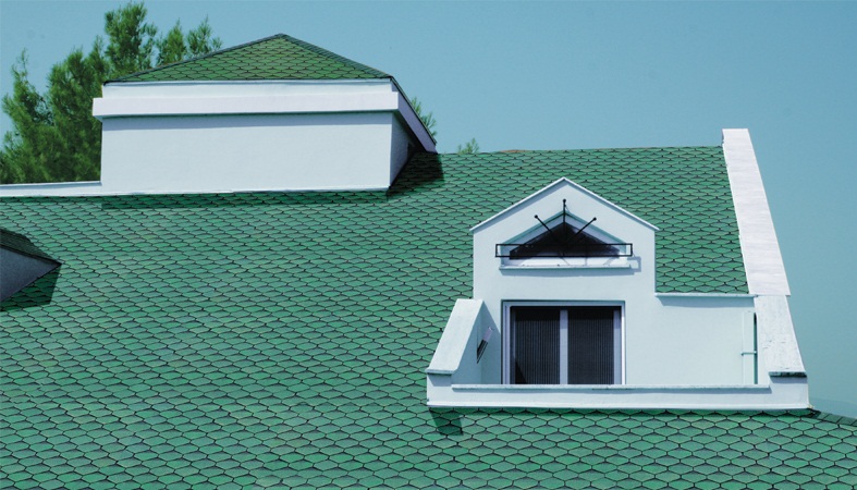 Gediz profesyonel tonoz Çatı – Shingle cati örneği